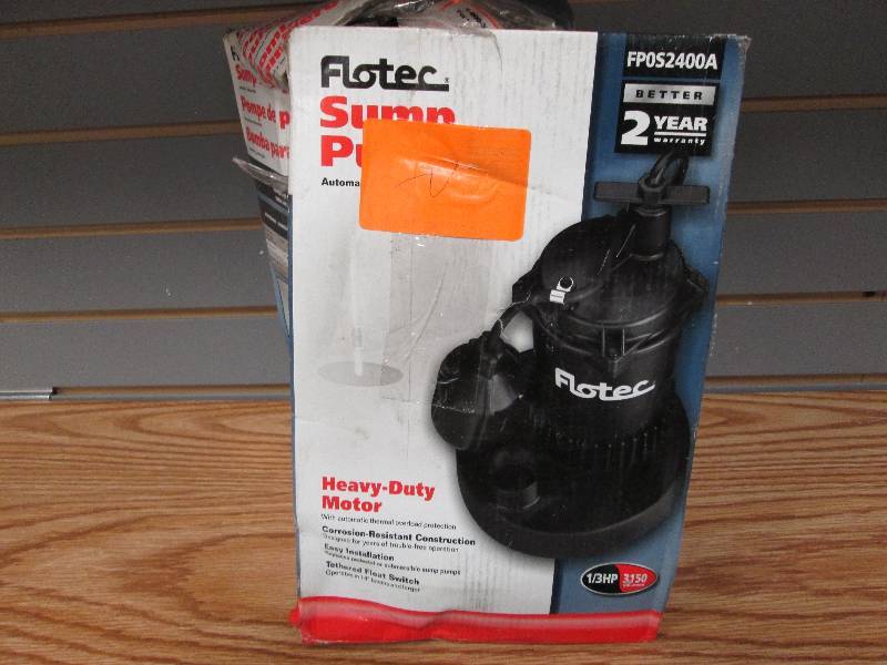 lot 316 image: Flotec Sump Pump Automatic Submersi...