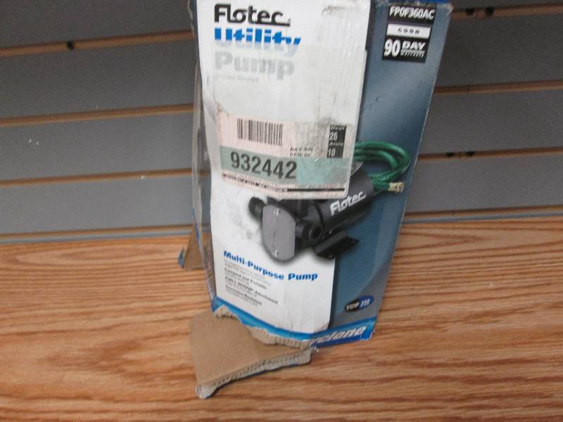 lot 323 image: Flotec Utility Pump in line design ...