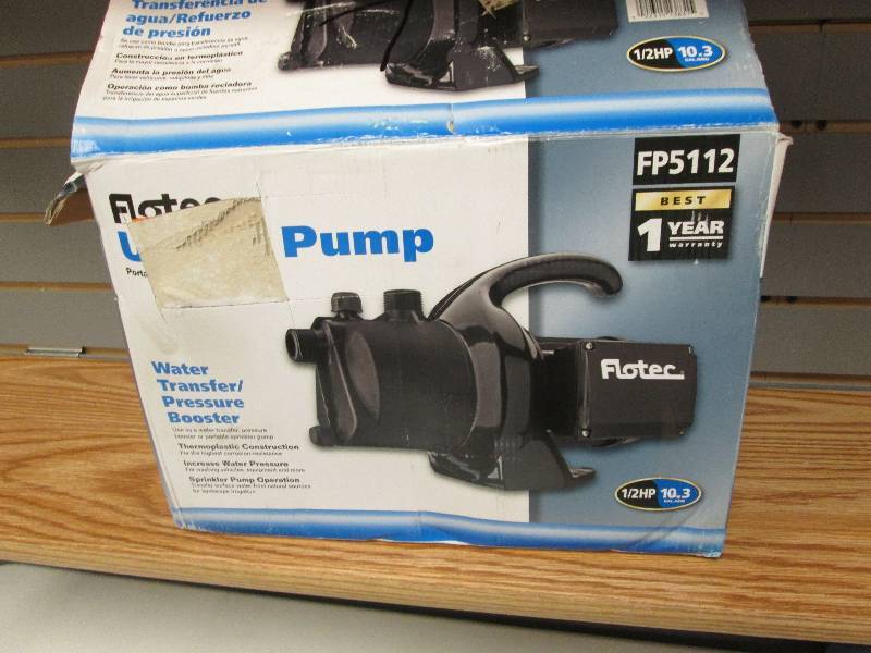 lot 327 image: Flotec Utility Pump portable trans...
