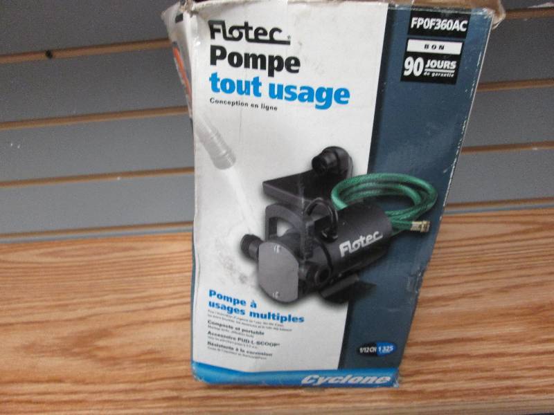 lot 332 image: Flotec Utility Pump in line design ...