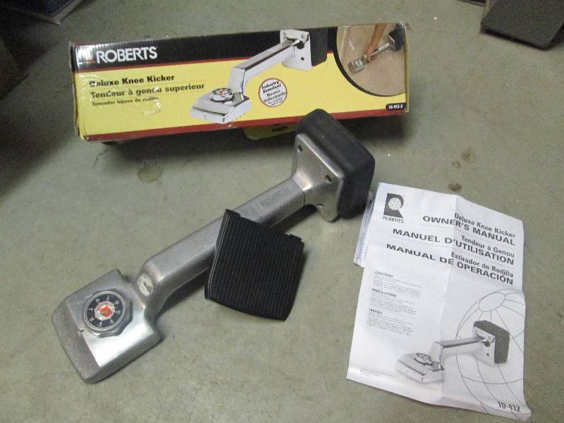 lot 203 image: Roberts Deluxe Knee Kicker - Adjust...