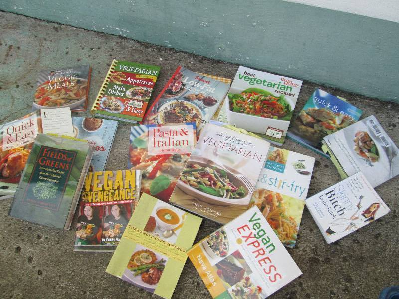 lot 24 image: Lot of cook books...