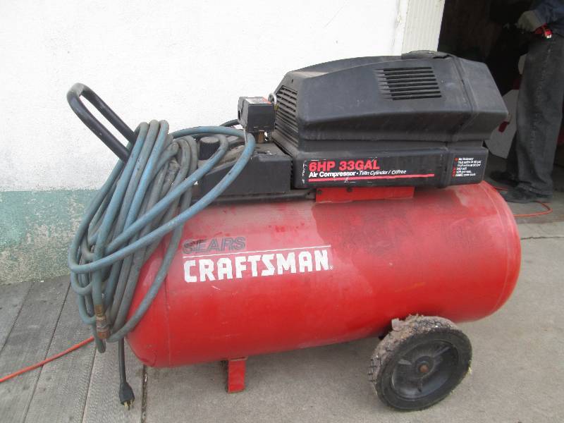 lot 78 image: large capacity Sears craftsman air ...