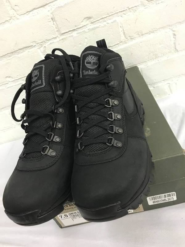 lot 87 image: Timberland Mens Mt. Maddsen Waterproof Boot-Wide retail $129 Size 7.5