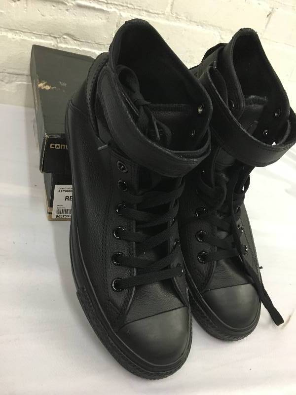 lot 97 image: Converse womens Hi-Top Sneaker Size 7.5 Retail $95