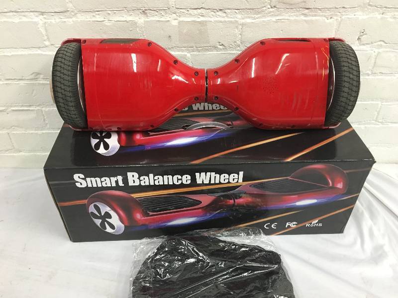 lot 253 image: Self-Balancing 2-Wheeled Electric Scooter with 36V Samsung Battery and UL-Listed Charger Model EZ-T65 retail $299