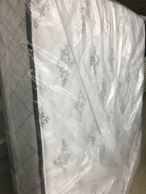 lot 282 image: Serta Lake Winds Perfect Sleeper Firm Mattress - King retail $400