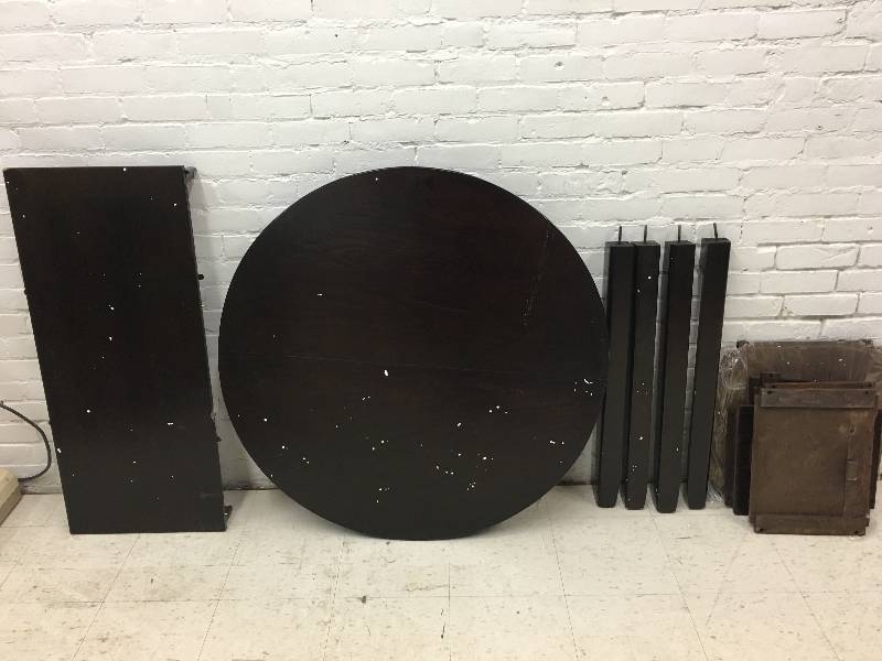 lot 36 image: Coaster Lavon Counter Height Dining Table retail $308