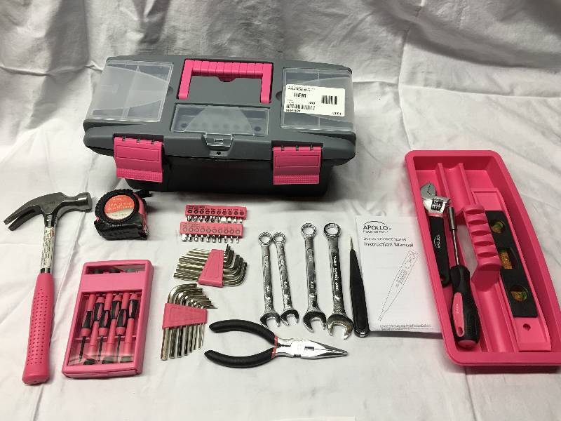 lot 168 image: 53-pc. Tool Kit with Tool Box