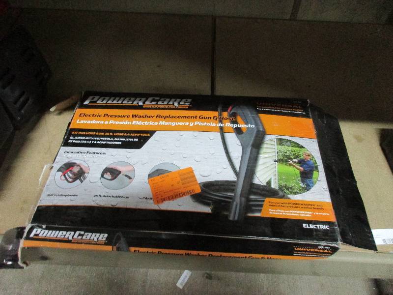 Power washer hose & gun