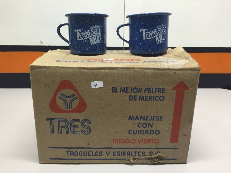 JACK DANIELS TENNESSEE MUD TIN CUPS