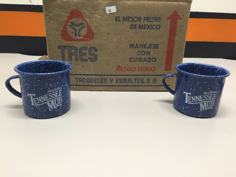JACK DANIELS TENNESSEE MUD TIN CUPS