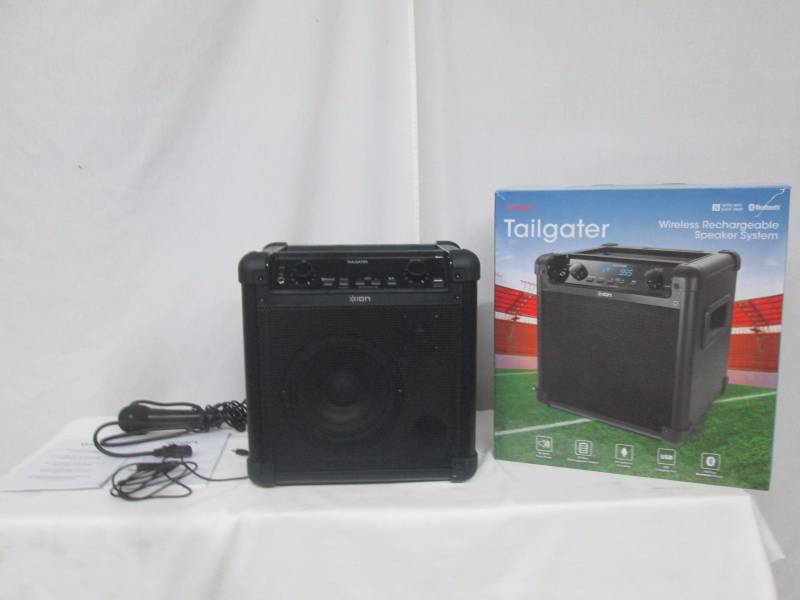 lot 30 image: Ion Audio Tailgater Wireless Bluetooth 2-Way Speaker System