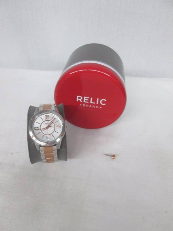 lot 91 image: Relic Ladies Payton Two-Tone Watch