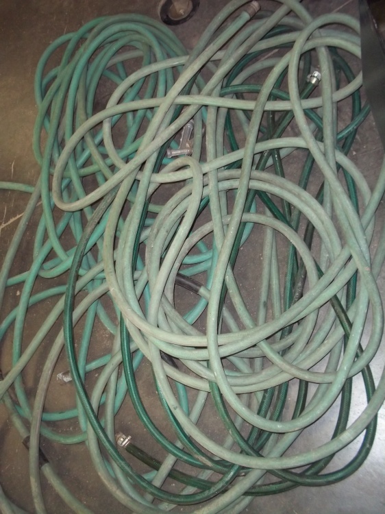 lot 162 image: water hoses