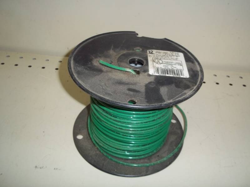 lot 180 image: 12gage copper wire green