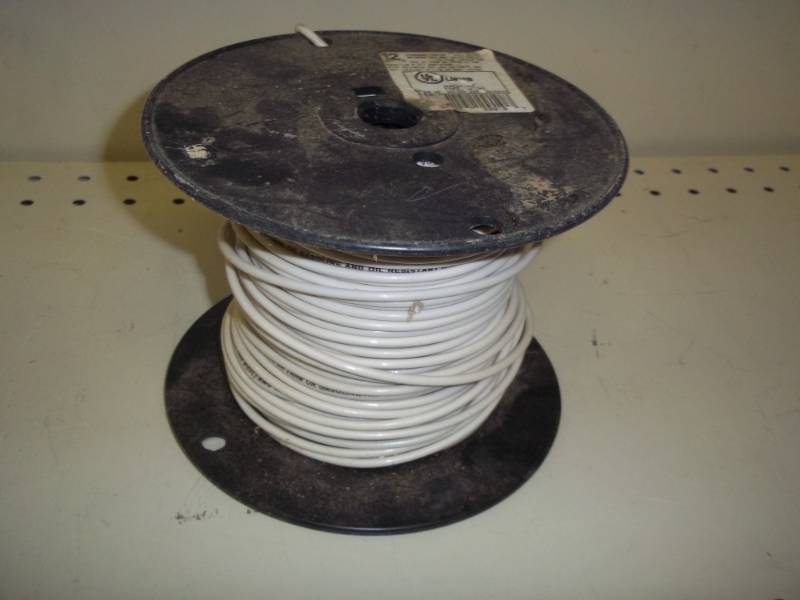 lot 182 image: 12gage copper wire white