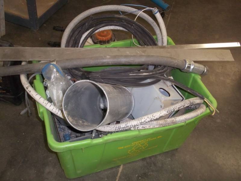 lot 200 image: lot of assorted electrical boxes, conduits