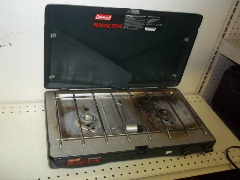 lot 231 image: Coleman Propane Stove two burner