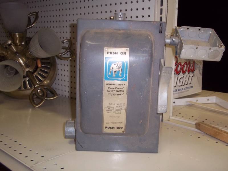 lot 238 image: Push on Safety switch