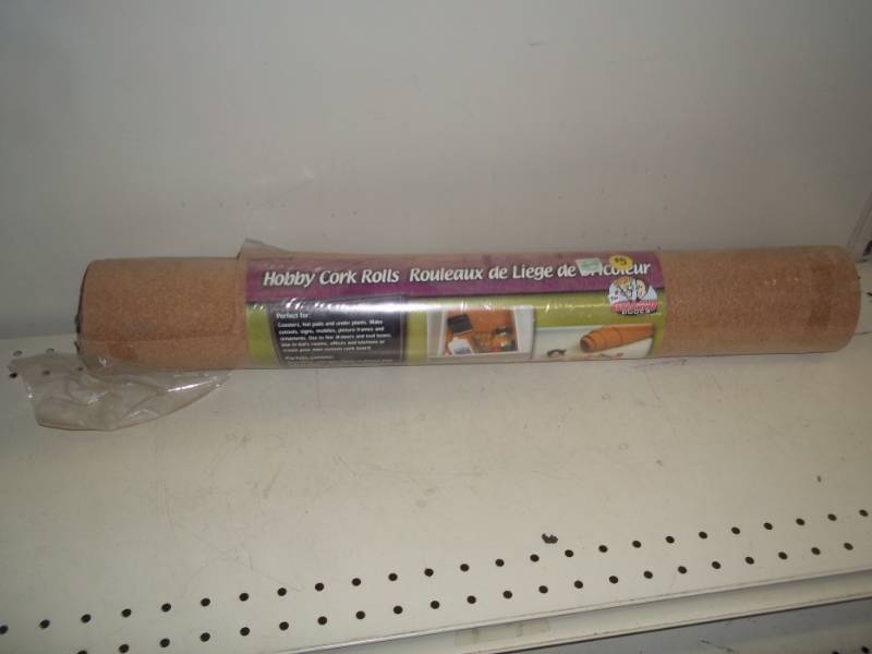 lot 277 image: Hobby Cork roll almost new, just one little piece missing