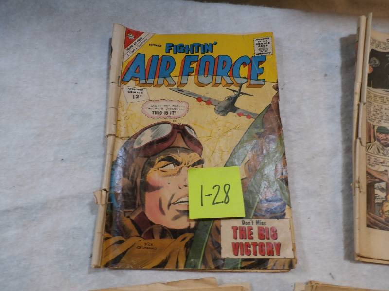 Fightin Air Force Comic Book