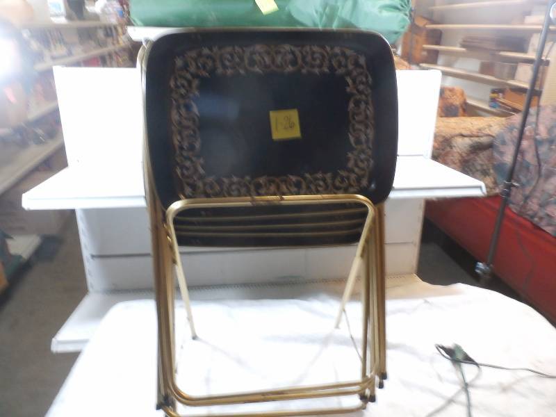 Metal TV trays
