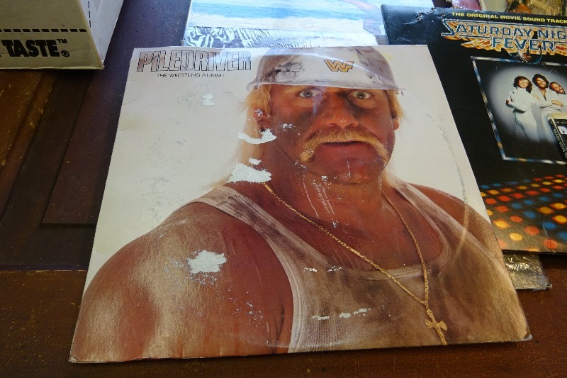 Piledriver, Beach Boys, Saturday night fever, and assorted albums