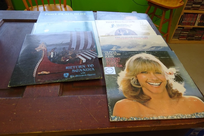 Oliva Newton, Return to Scandia, Burt Bacharach, Al Hirt Plays bert, Steve Winwood, and Assorted albulms