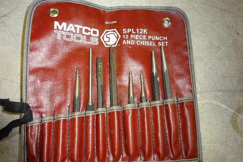 lot 53 image: Matco punches & chisels