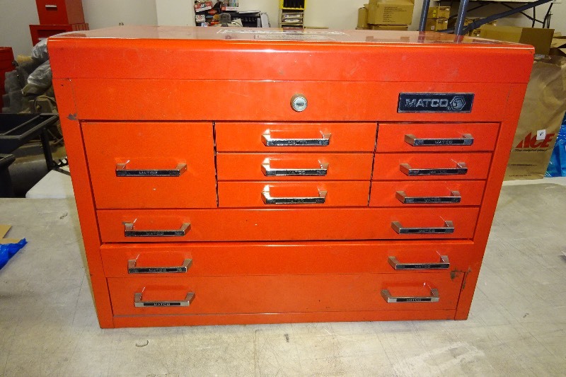 lot 63 image: Matco tool box