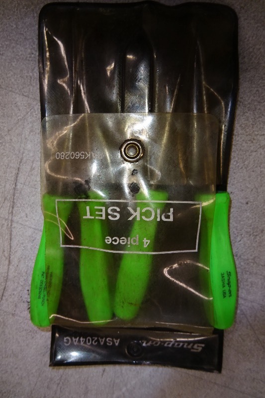 lot 76 image: Snap On 4 pc pick set