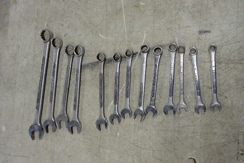 lot 35 image: True Craft wrenchs