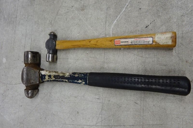 lot 73 image: 2 ball pen hammers