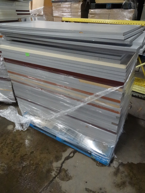 lot 29 image: Pallet of Laminate Shelving Boards
