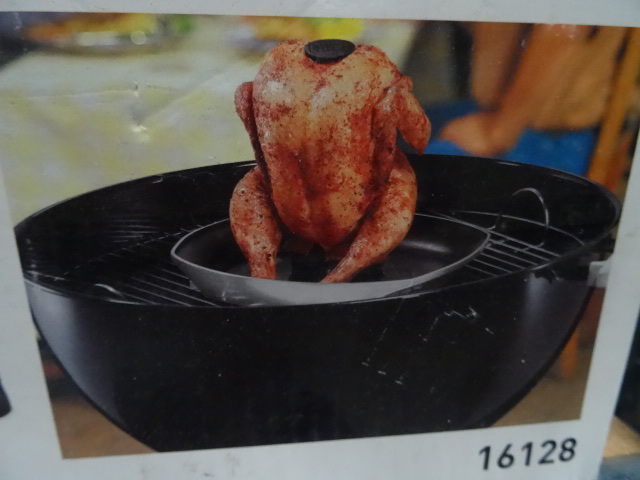 lot 57 image: Weber Poultry Roaster New In Box