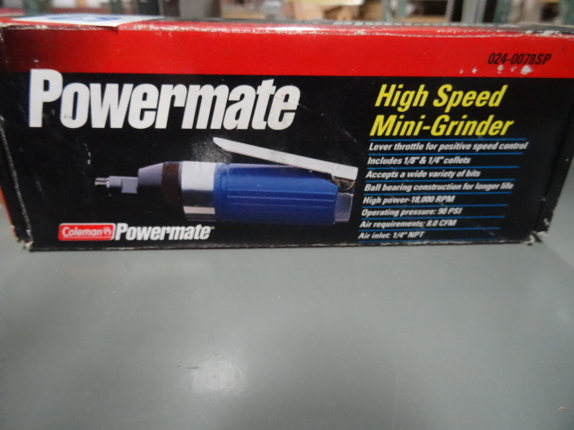 lot 67 image: Power Mate High Speed Mini Grinder