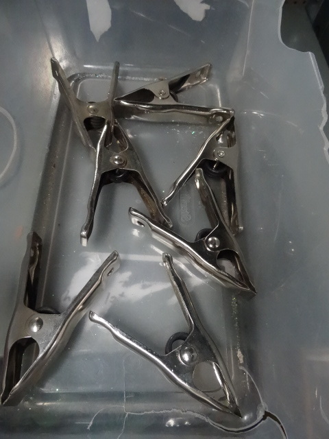 lot 71 image: 7 Spring Clamps