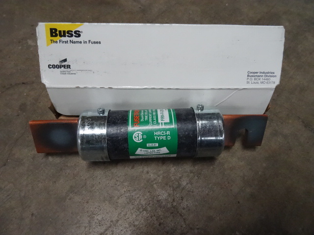 lot 75 image: Buss Fusetron Fuses FRN-R-200 Qty 18