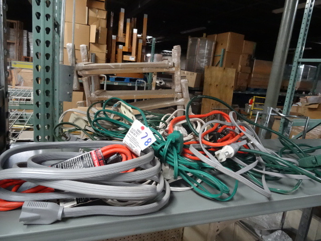 lot 78 image: Misc Extension Cords