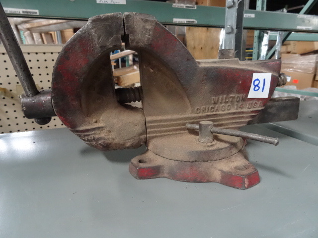 lot 81 image: Milton 5 Bench Vise
