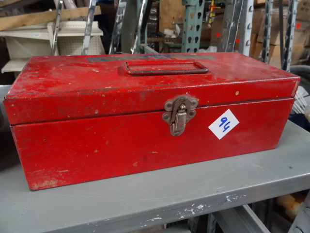 lot 94 image: Metal Box 12 X 5 X 4