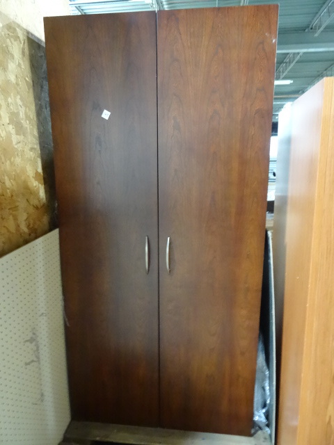lot 147 image: 2 Door Wardrobe Cabinet
