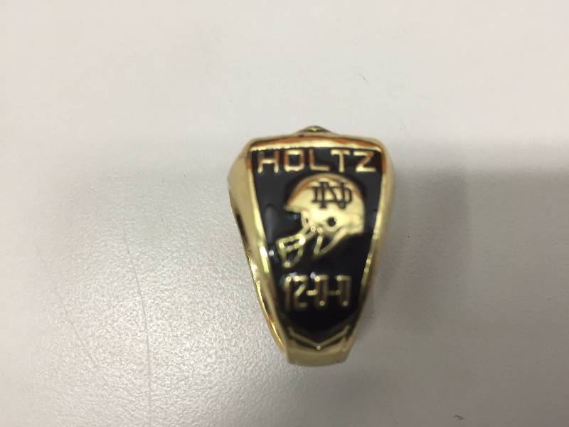 lot 48 image: NOTRE DAME NATIONAL CHAMPIONSHIP RING