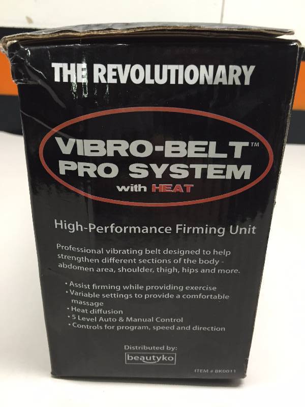 lot 63 image: VIBRO BELT PRO HIGH PERFORMANCE ABS WORKOUT