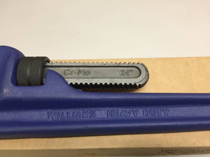 lot 67 image: WILLIAMS 24 PIPE WRENCH