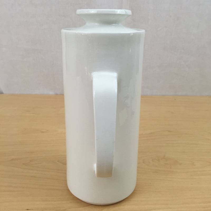 lot 41 image: Mid Century Modern Retro Atomic Space Age Original 1960s Stylish J&G Meakin Studio Pottery Coffee Pot England 8x4x9.5 - Excellent