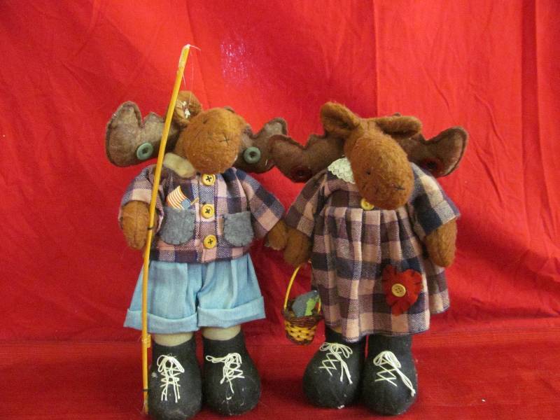 stuffed moose