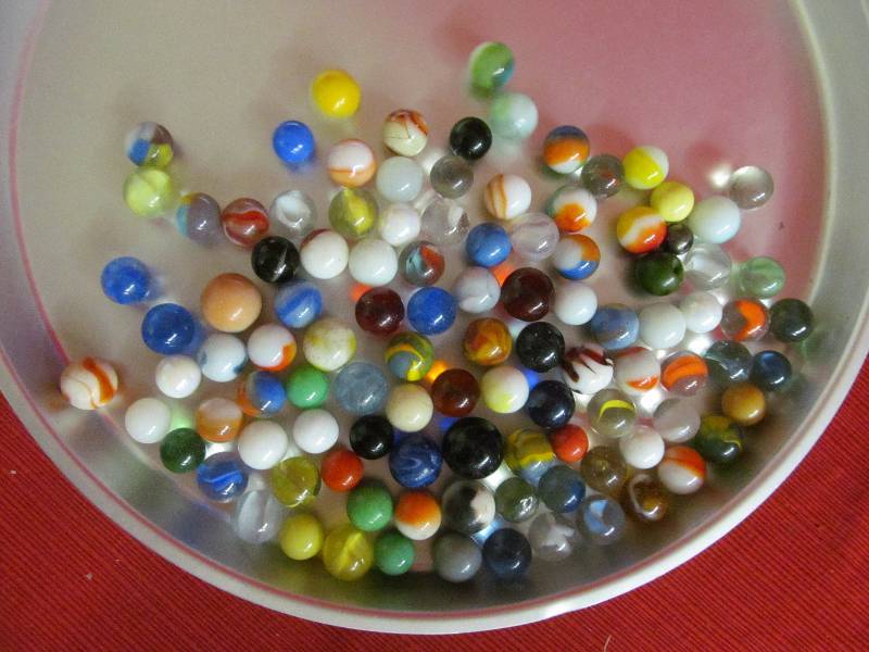 vintage marbles