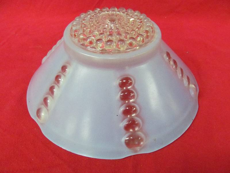 vintage glass light shade